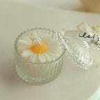 Decorative Soy Wax Floral Candle