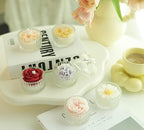 Decorative Soy Wax Floral Candle