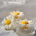 Decorative Soy Wax Floral Candle