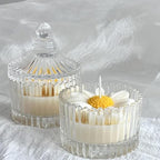 Decorative Soy Wax Floral Candle